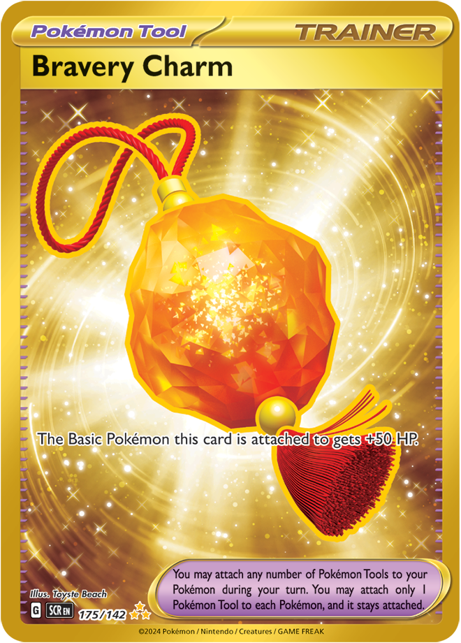 Bravery Charm (Gold Hyper Rare)