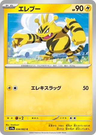 Electabuzz [JAPANESE]