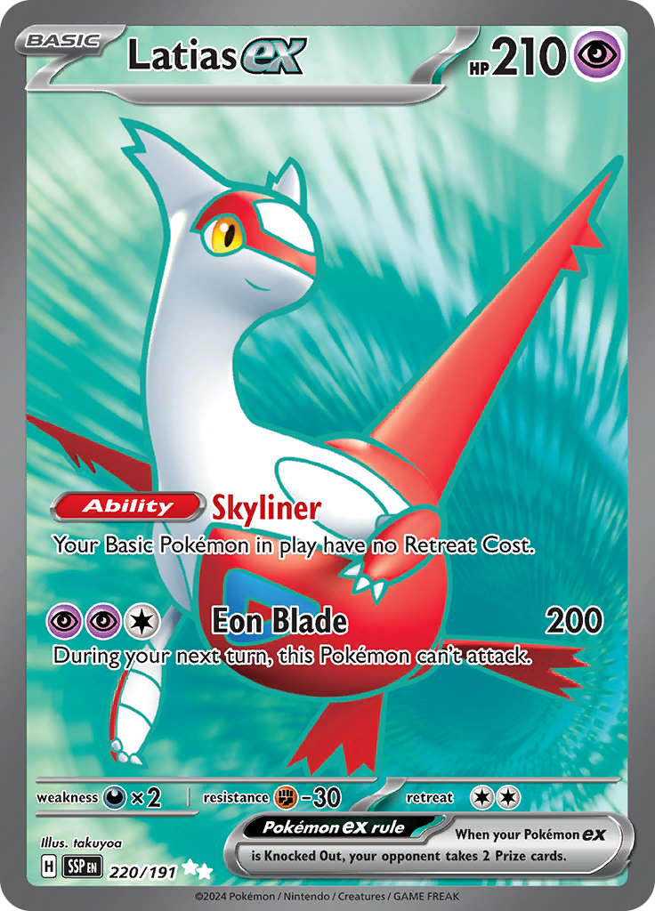 Latias ex (Full Art Ultra Rare)