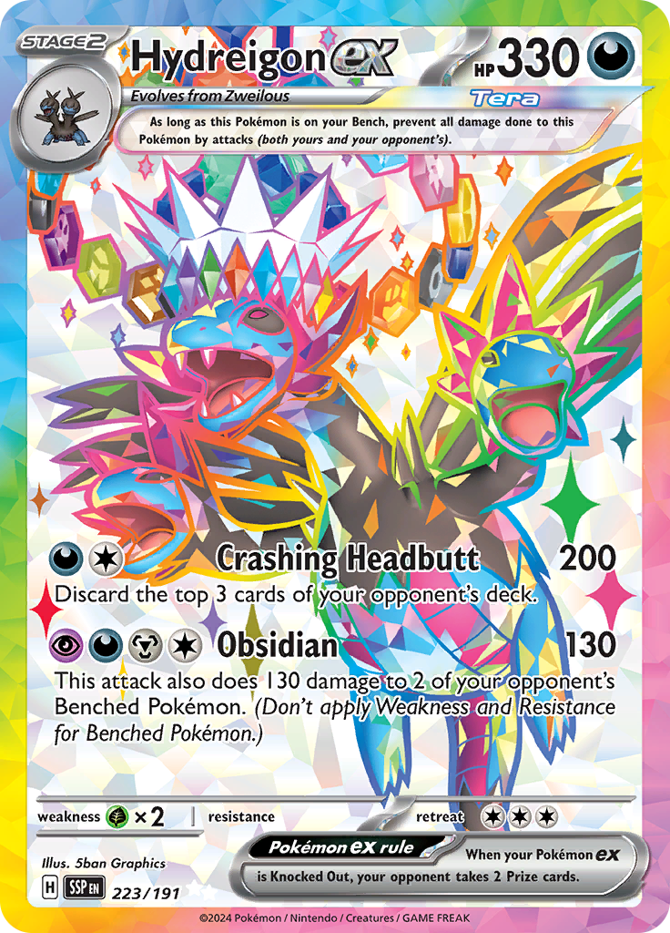 Hydreigon ex (Full Art Ultra Rare)