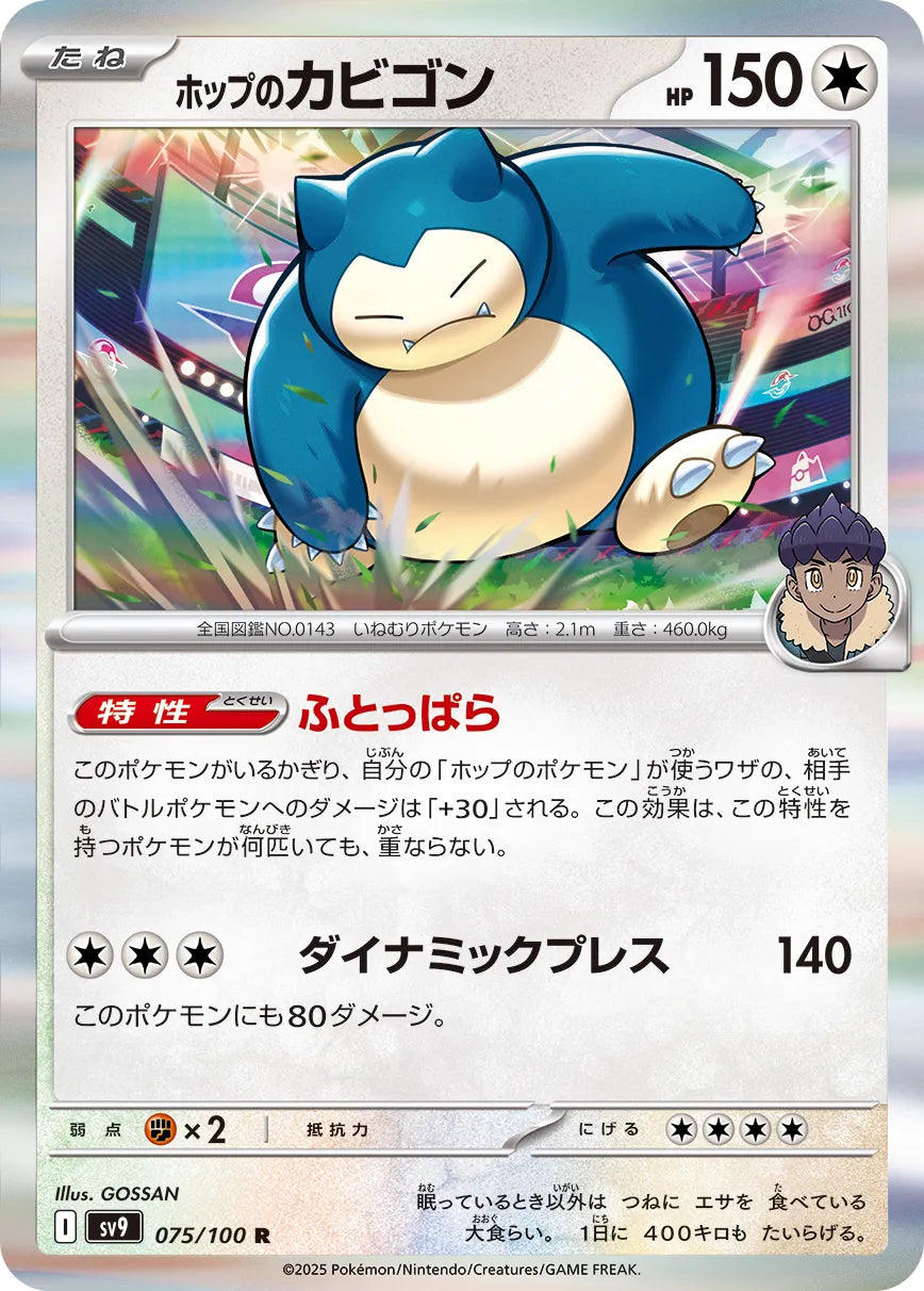 Hop's Snorlax [JAPANESE]