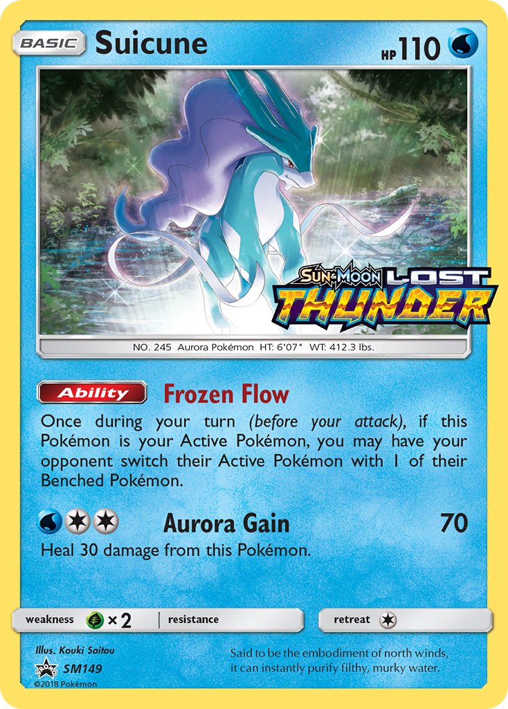 Suicune (Pre-Release Promo)