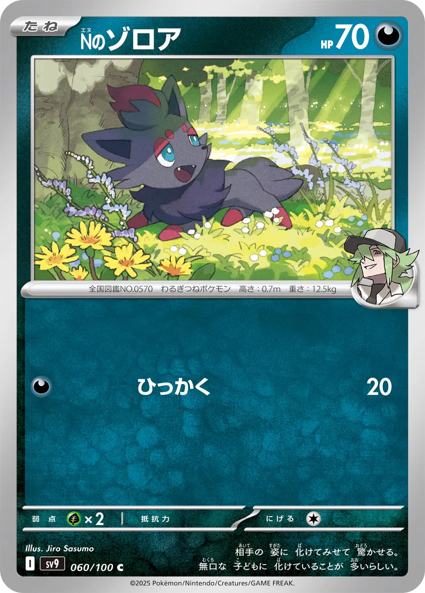 N's Zorua [JAPANESE]