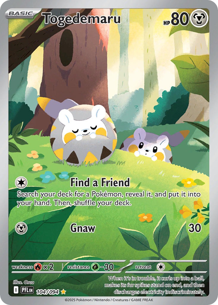 Togedemaru (Illustration Rare)