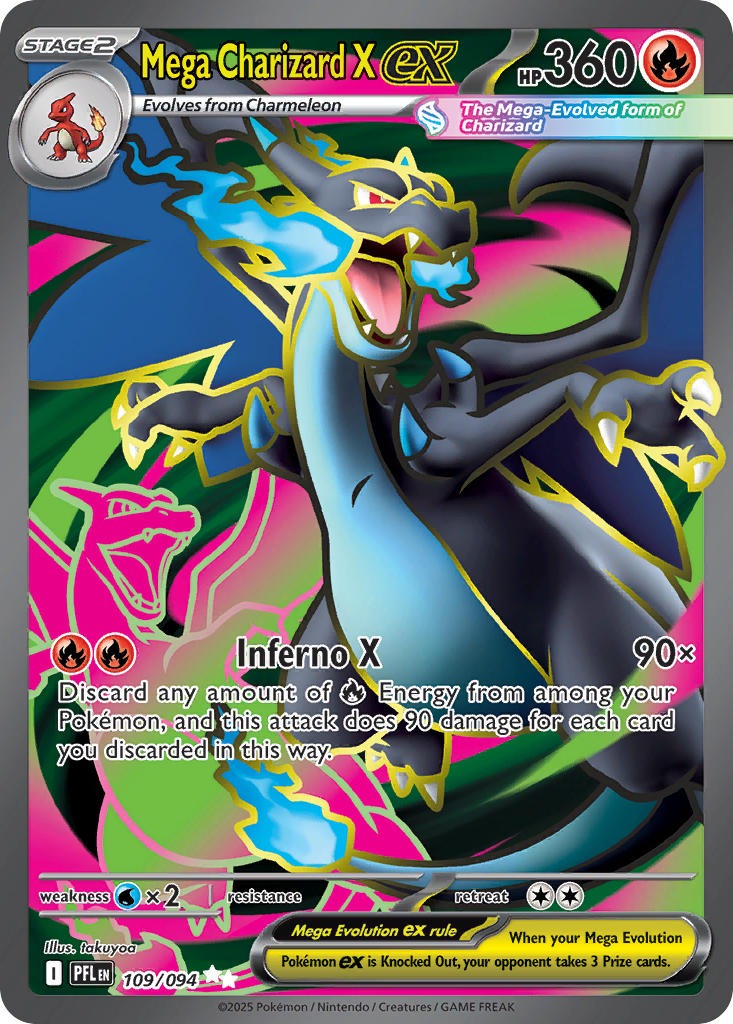 Mega Charizard X ex (Full Art Ultra Rare)