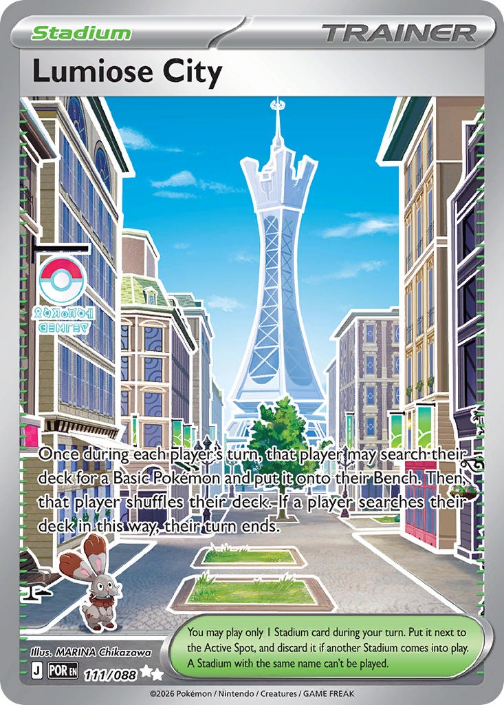 Lumiose City (Full Art Ultra Rare)