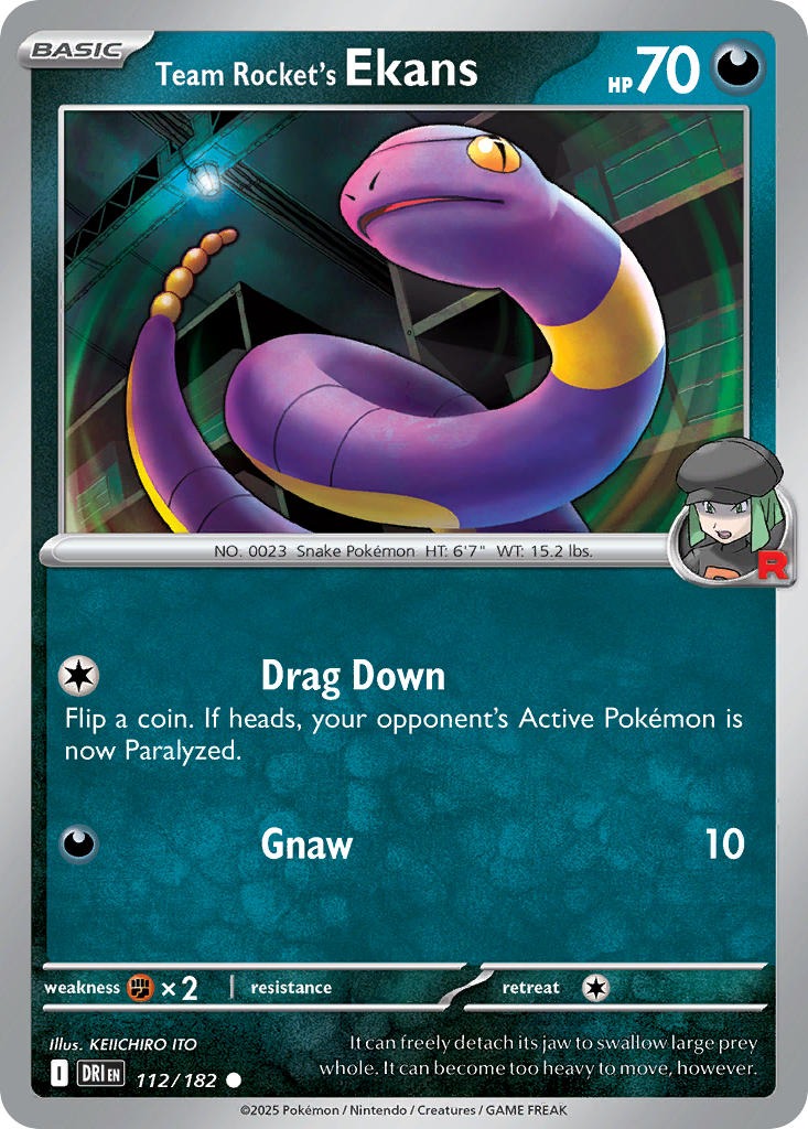 Team Rocket's Ekans