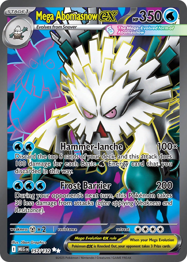 Mega Abomasnow ex (Full Art Ultra Rare)