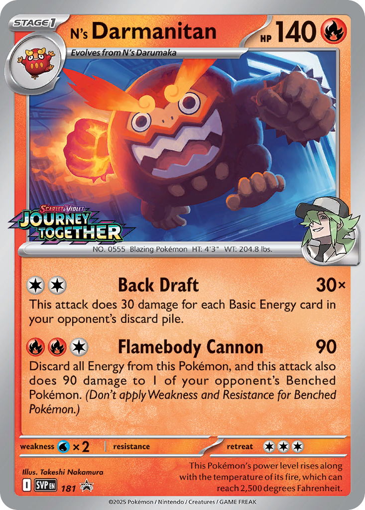 N's Darmanitan (Pre-Release Promo)