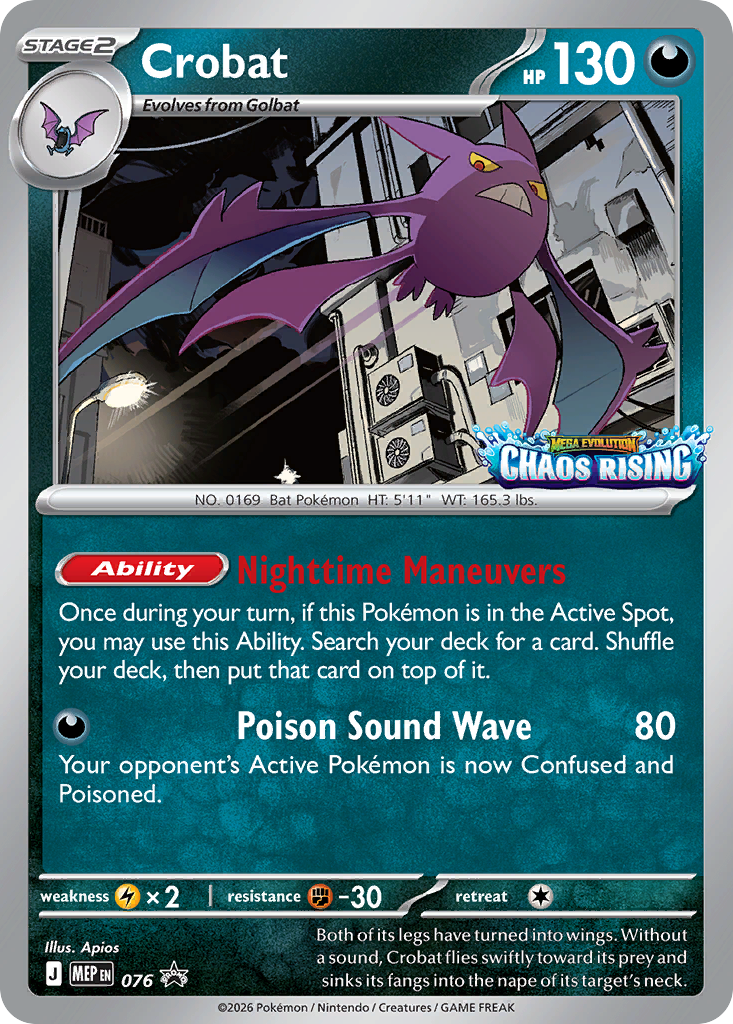 Crobat (Pre-Release Pomo)