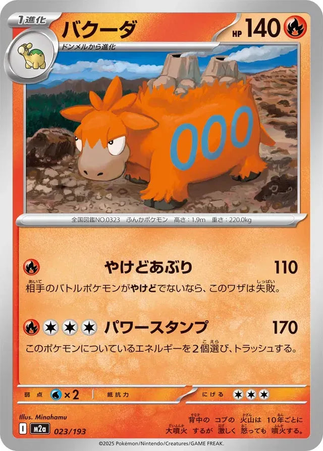 Camerupt [JAPANESE]