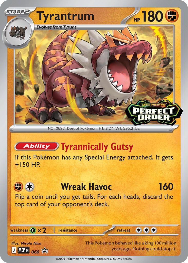 Tyrantrum (Pre-Release Pomo)