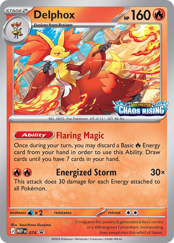 Delphox (Pre-Release Pomo)
