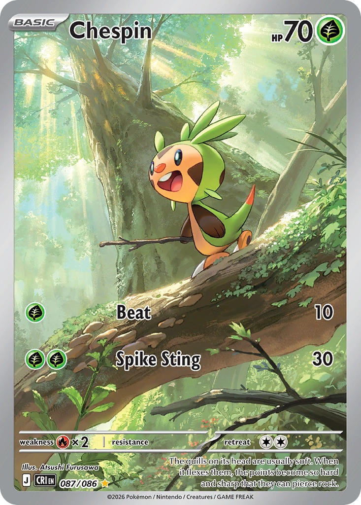 Chespin (Illustration Rare)