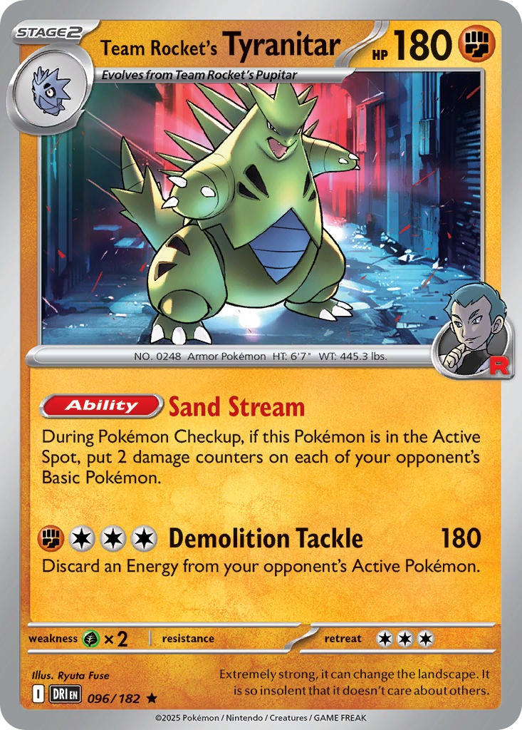 Team Rocket's Tyranitar
