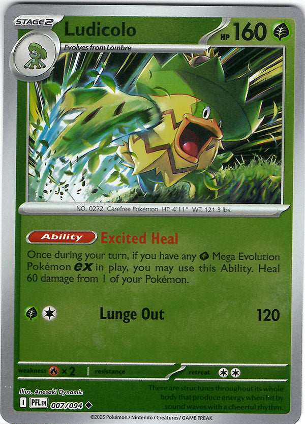 Ludicolo (Reverse Holo)