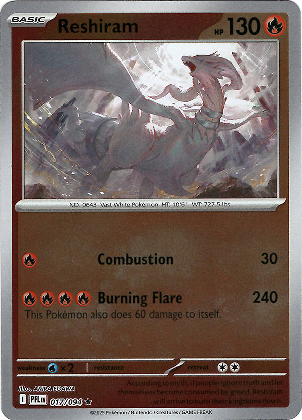 Reshiram (Reverse Holo)