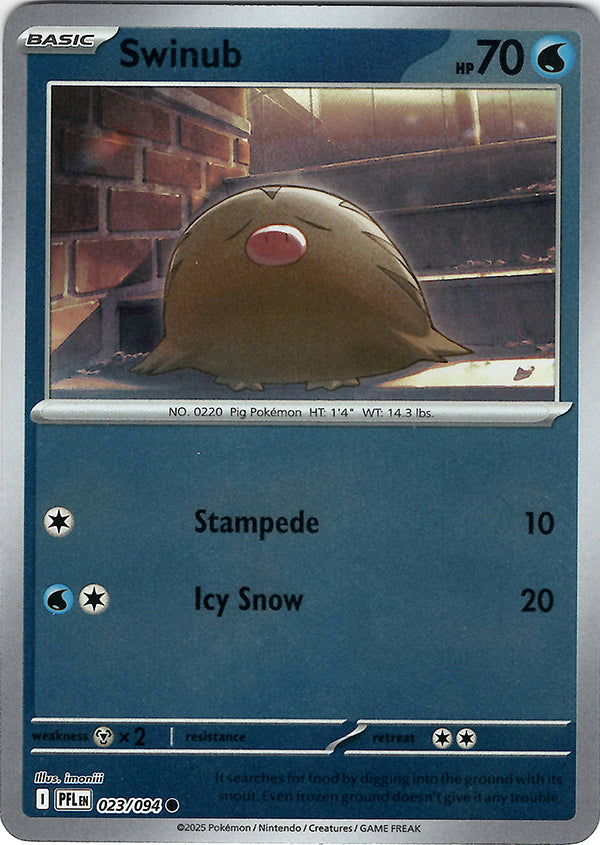 Swinub (Reverse Holo)