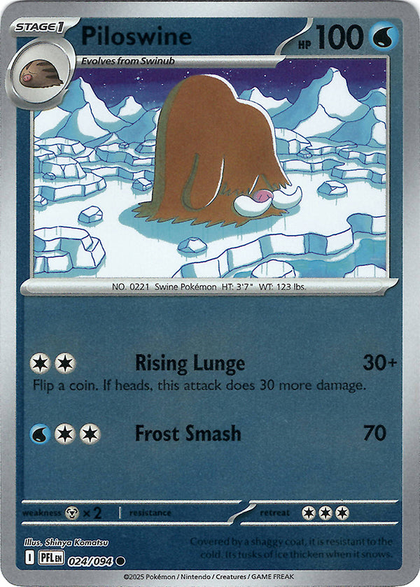 Piloswine (Reverse Holo)