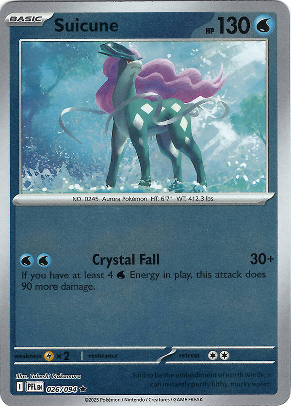 Suicune (Reverse Holo)