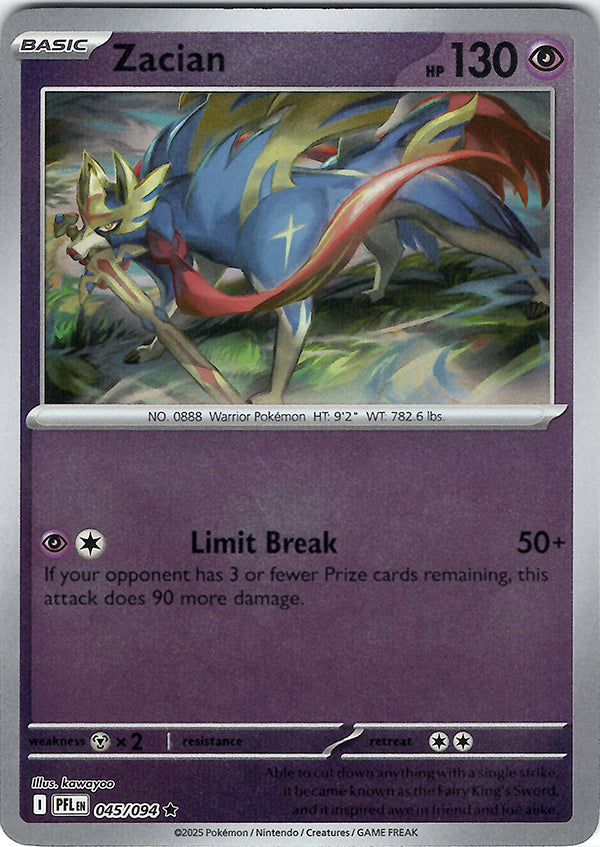Zacian (Reverse Holo)