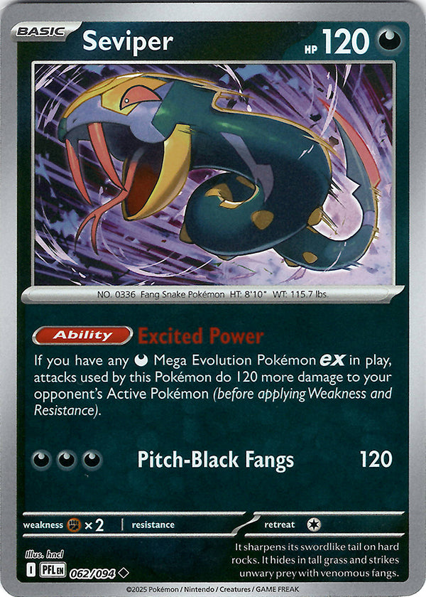 Seviper (Reverse Holo)