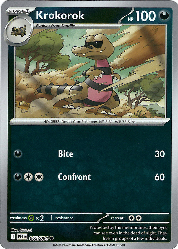 Krokorok (Reverse Holo)