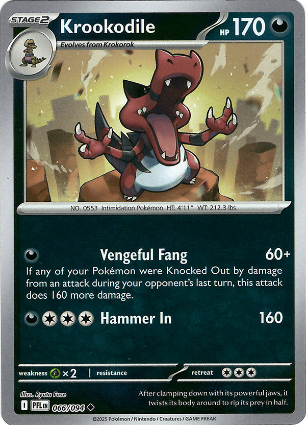 Krookodile (Reverse Holo)