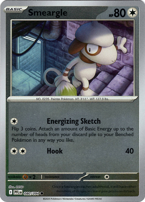 Smeargle (Reverse Holo)