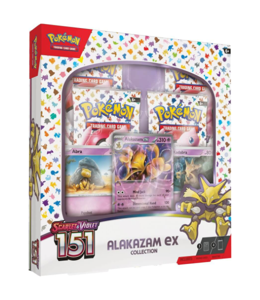 Pokémon 151 Alakazam ex Collection