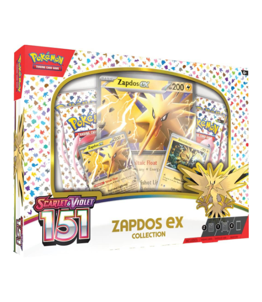 Pokémon 151 Zapdos ex Collection