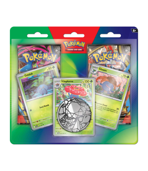 Pokémon TCG 2 Pack Blister (Vileplume Evolution)