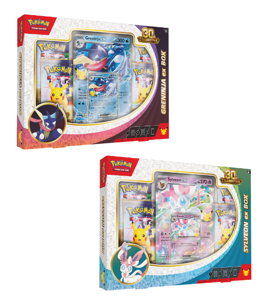 Pokemon TCG 30th Celebration ex Box (ONE BOX AT RANDOM) [LIMIT 1 PER HOUSELHOLD]