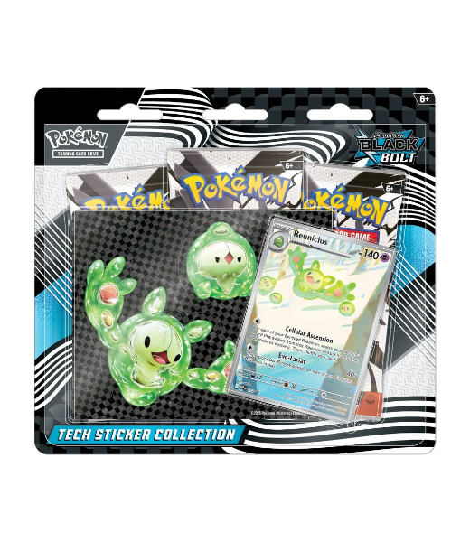 Pokémon TCG: Black Bolt Tech Sticker Collection