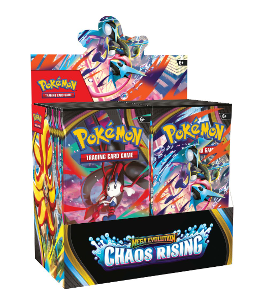 Pokémon TCG Chaos Rising Booster Box [LIMIT 1 PER HOUSELHOLD]