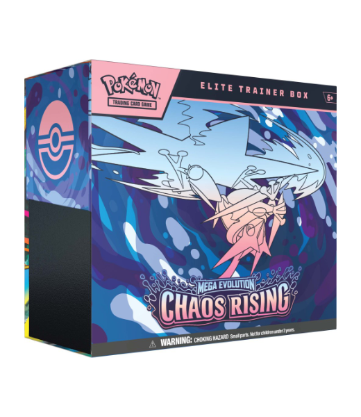 Pokémon TCG Chaos Rising Elite Trainer Box [LIMIT 1 PER HOUSELHOLD]