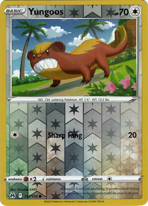 Yungoos (Reverse Holo) Yungoos (Reverse Holo)