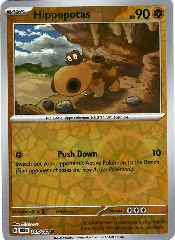 Hippopotas (Reverse Holo)