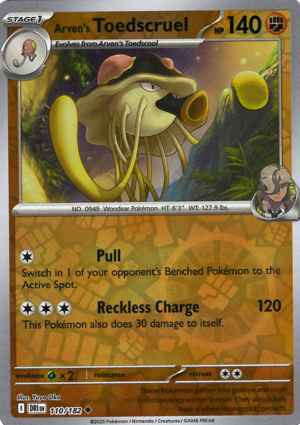 Arven's Toedscruel (Reverse Holo)