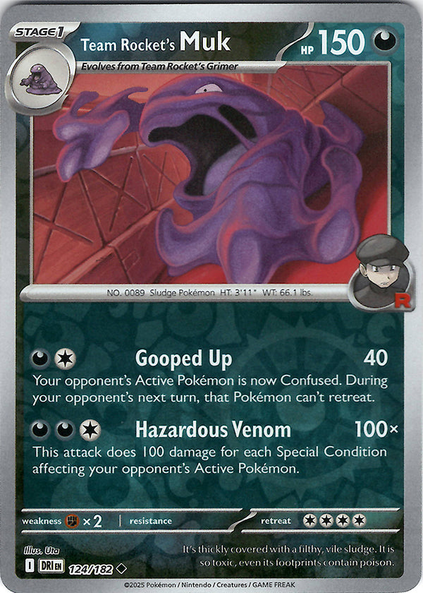 Team Rocket's Muk (Reverse Holo)