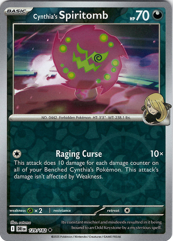 Cynthia's Spiritomb (Reverse Holo)