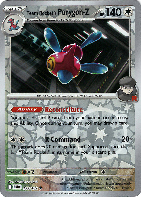 Team Rocket's Porygon-Z (Reverse Holo)