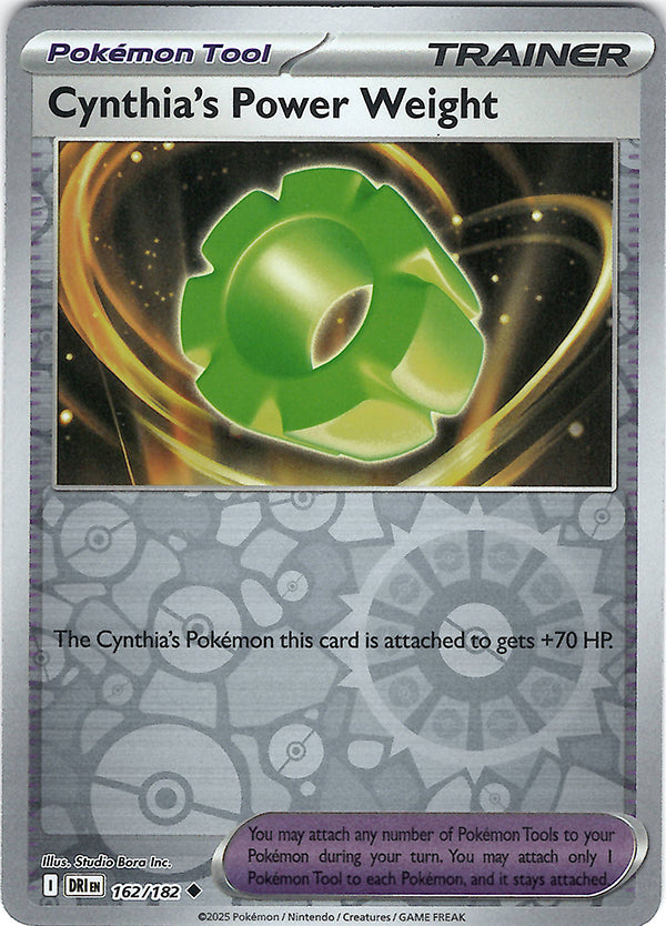 Cynthia's Power Weight (Reverse Holo)