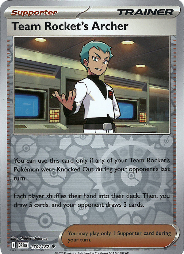 Team Rocket's Archer (Reverse Holo)