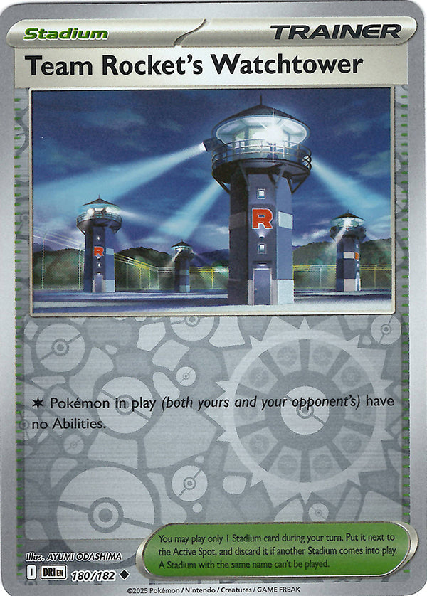 Team Rocket's Watchtower (Reverse Holo)