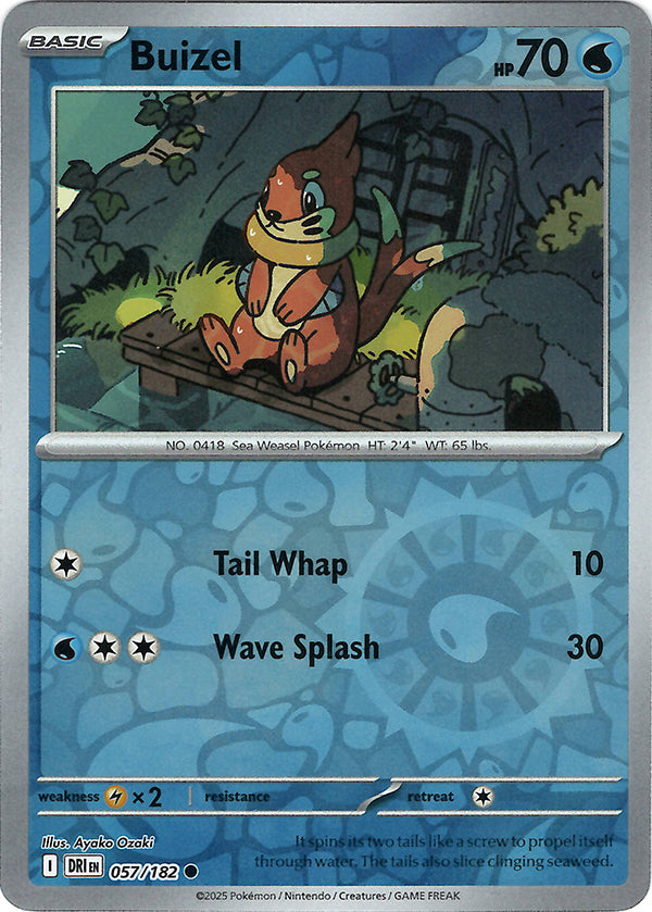 Buizel (Reverse Holo)