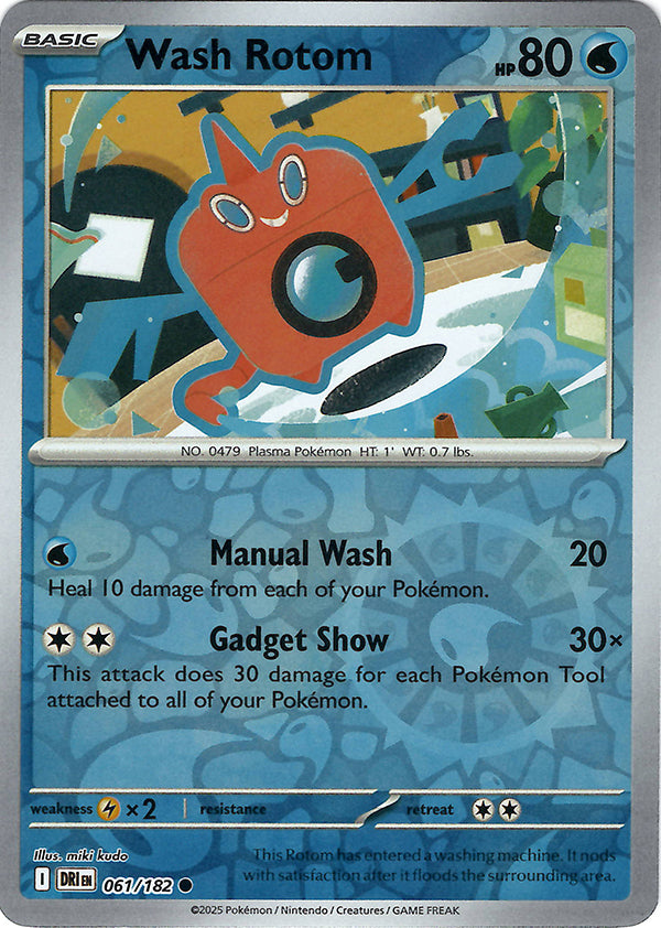 Wash Rotom (Reverse Holo)