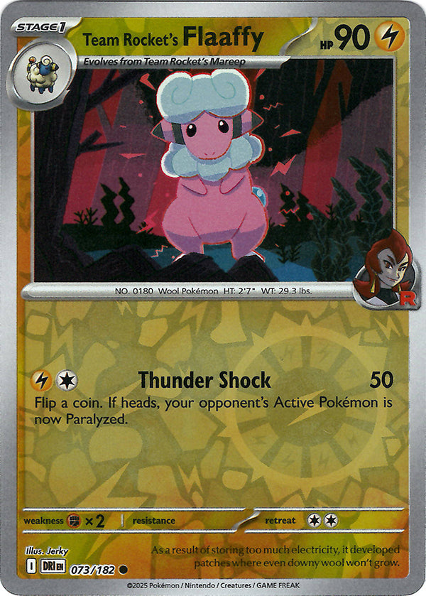 Team Rocket's Flaaffy (Reverse Holo)