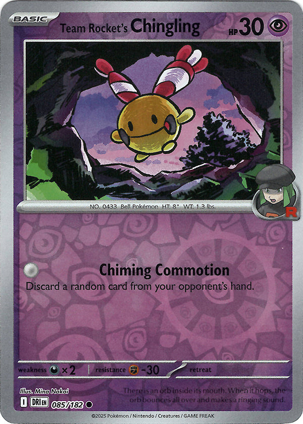 Team Rocket's Chingling (Reverse Holo)