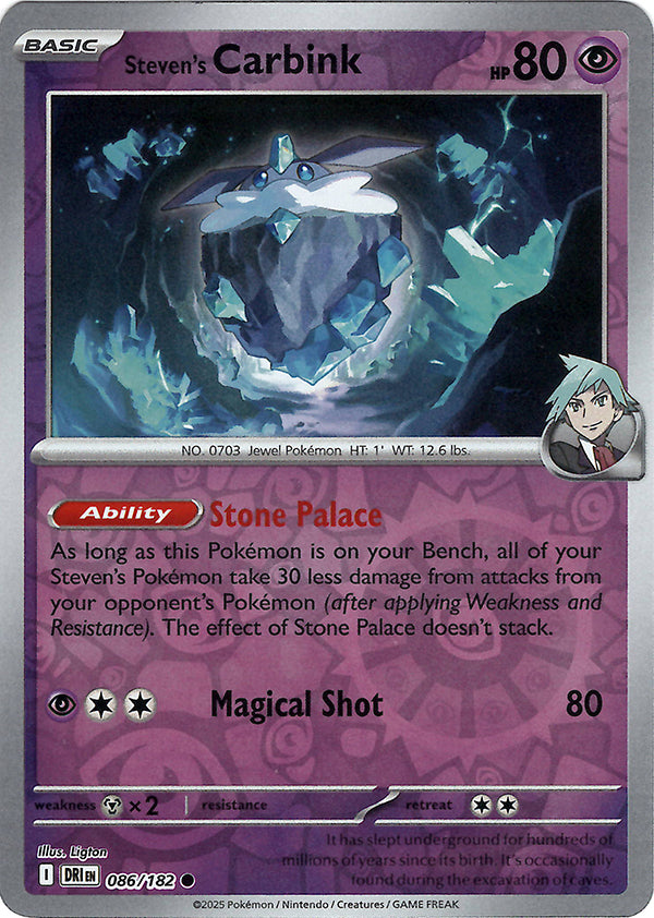 Steven's Carbink (Reverse Holo)